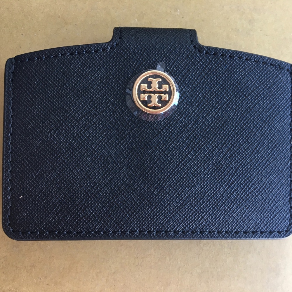 Tory Burch Robinson Accordion Card Case NWT